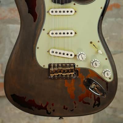 FENDER CUSTOM SHOP Stratocaster Rory Gallagher Signature Heavy Relic - 2024 - 3T Sunburst image 3