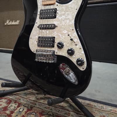 Fender HSH Partscaster Strat W/ Squier Neck & Dimarzio PUs - 1998 - Black (C013-G27) image 5