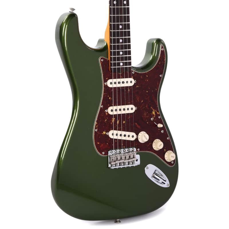 Fender Custom Shop 1963 Stratocaster Deluxe Closet Classic Aged Cadillac Green Master Built by David Brown (Serial #R129400) image 1