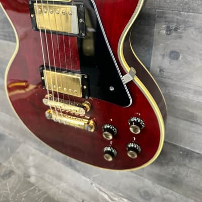 Gibson Lespaul  1977 Second Wine Custom With original case image 6