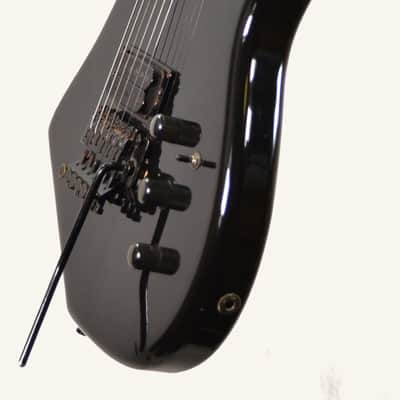 Kramer Pacer Carrera Vintage Early 1980's Electric Guitar w/ Floyd Rose 1981-'83 Black image 13