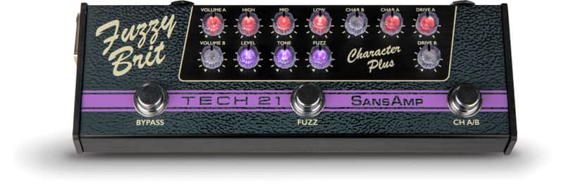 Tech 21 SansAmp Character Series Fuzzy Brit image 1