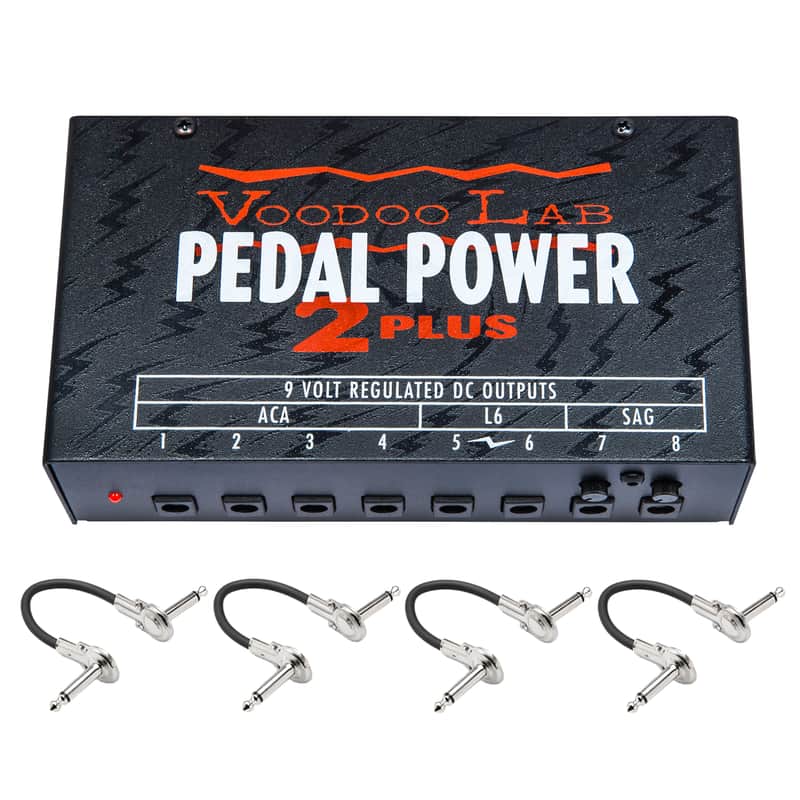 New Voodoo Lab Pedal Power 2 Plus + Guitar Effects Pedal Power Supply image 1