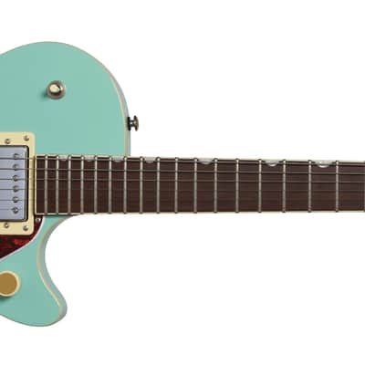 Gretsch Streamliner Jet Club Single-Cutaway, Laurel board, Mint Metallic BLOWOUT image 5