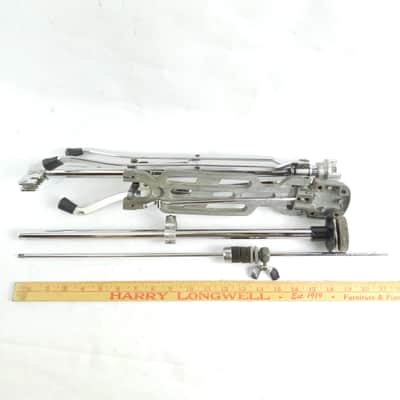Rogers Swan-Leg Hi-Hat Stand Swiv-O-Matic Memriloc Vintage 70s Cymbals Fullerton image 6