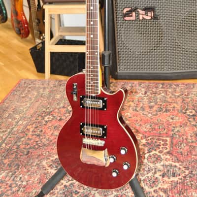 EKO Kiwi Cherry / Made In Italy (Recanati) / Single Cut Les Paul Type / First Generation From 1973 image 2
