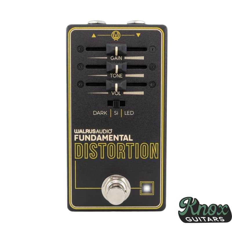 Walrus Audio Fundamental Distortion 2023 - Present - Black / Yellow image 1