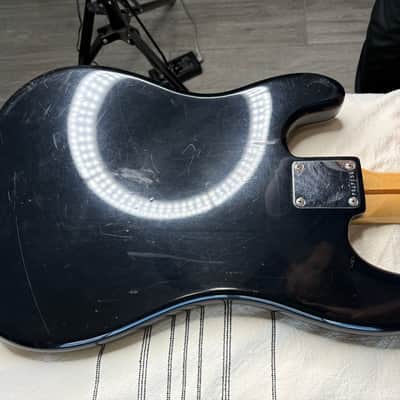 SQUIER SQ BULLET BASS MADE IN JAPAN 4 STRING BASS GUITAR 1980's image 13