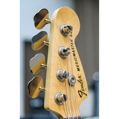 1979 Fender Musicmaster Bass black image 3