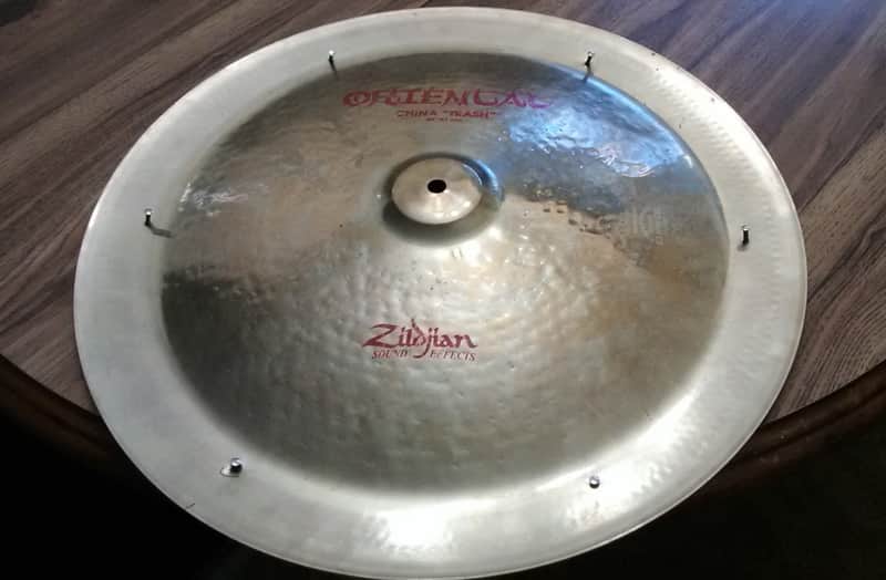 Zildjian Oriental Trash Crash 20" - with rivets - dated 2014 + VIDEO image 1
