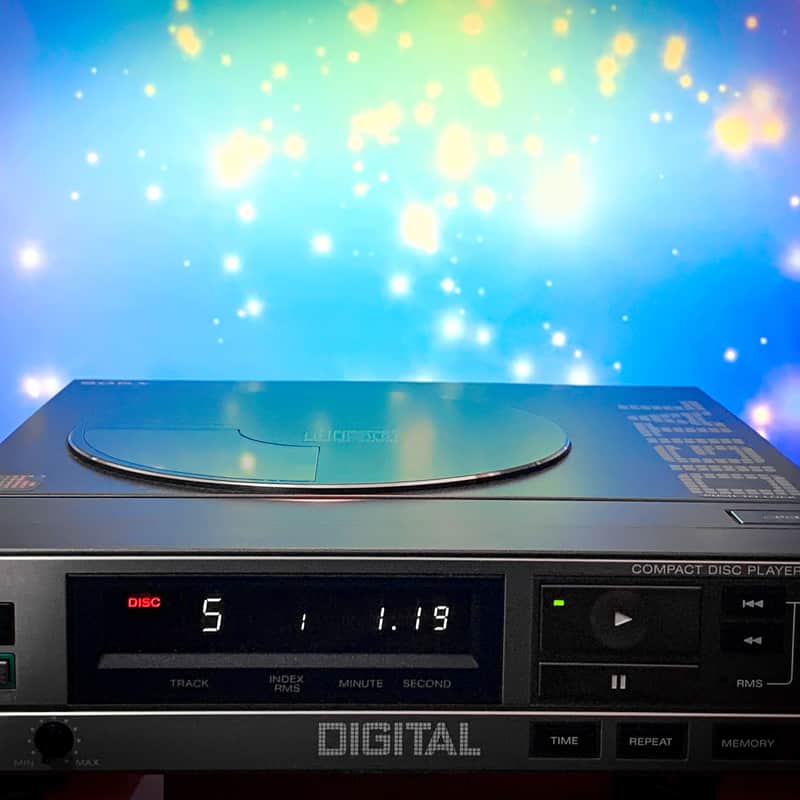 80’s Sony CDP-7F Silver