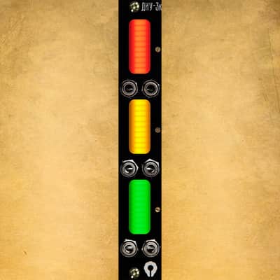 PARATEK Led VU meter "ДИУ-3к" round black image 4