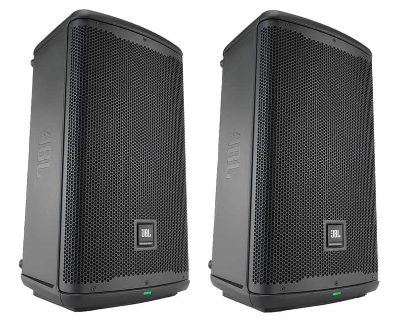 2x JBL EON715 15" Powered Speaker Active Monitor Bluetooth 5.0 Streaming (Pair) image 1