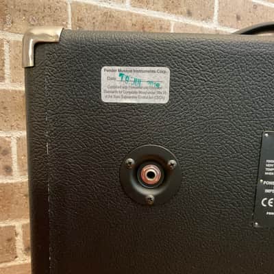Fender SC112 Enclosure 80-Watt 1x12" Guitar Speaker Cabinet 2012 - 2018 - Black image 6