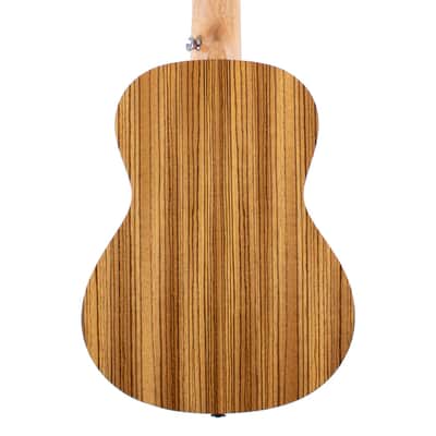 Honolua Ukuleles Honu Limited Edition Zebrawood Tenor Ukulele HO-31ZW w/Bag image 5
