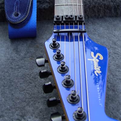 Squier Stagemaster 7 String 2000 Cobalt Blue image 11
