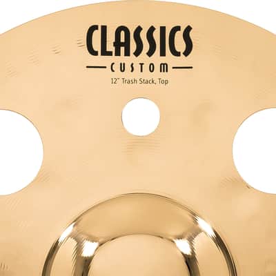 MEINL CC-12STK Classics Custom Brilliant Trash Stack 12 Zoll Becken image 7