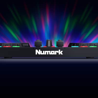 Numark Party Mix II DJ Controller with Lights 2021 - Present - Black image 5