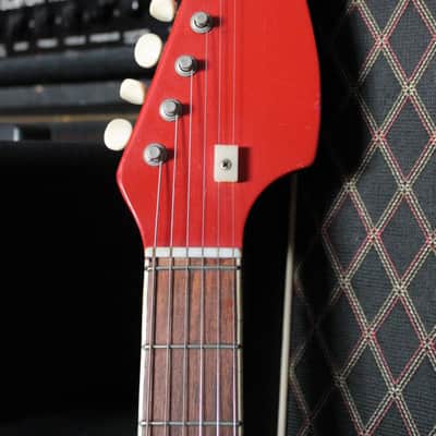Supro JB hutto res-o-glass 1966 - Red image 5