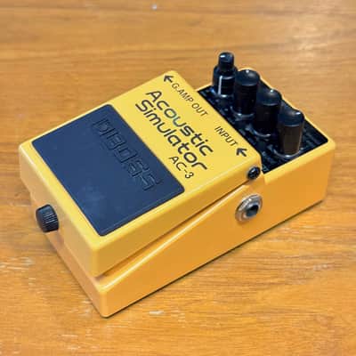 Boss AC-3 Acoustic Simulator (Dark Gray Label) 2006 - Present - Yellow image 3
