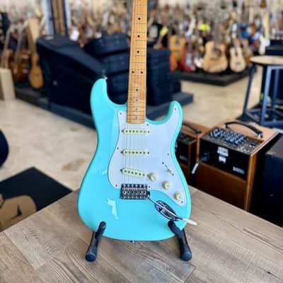Fender STRATOCASTER VINTERA 50S SEA FOAM GREEN image 1