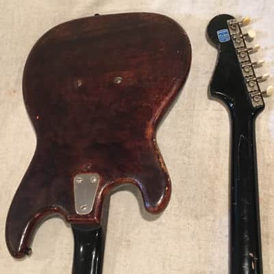 Hagstrom 1 1960's Rare Lavender + Blue Plastic Top Guitars image 8
