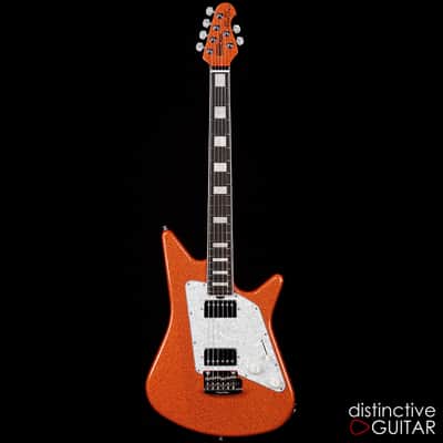 Ernie Ball Music Man Albert Lee HH Orange Crush Sparkle BFR #38/75 image 5