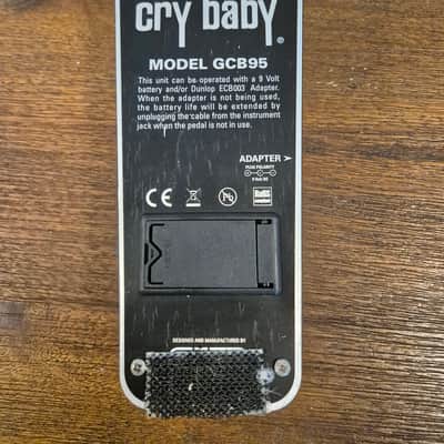 Dunlop GCB95 Cry Baby Standard Wah 1982 -  Black image 5