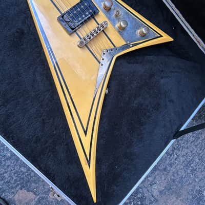 Jackson Pro Series RR5 Rhoads 2005 - Ivory with Black Pinstripes image 1