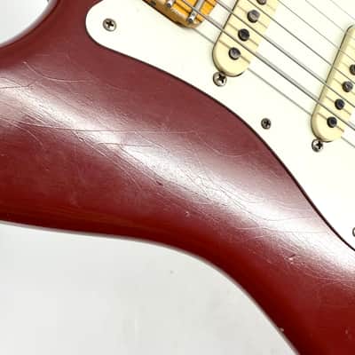 2018 Fender Custom Shop Postmodern Journeyman Relic Stratocaster – Cimarron Red image 15