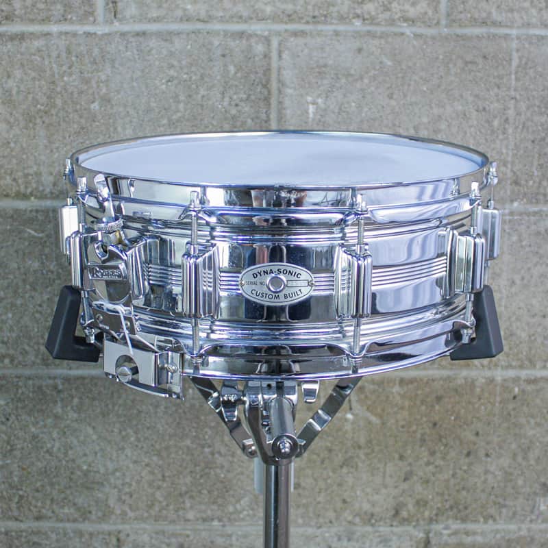 Rogers 1960's Era 5" x 14" Dynasonic 5 Line COB Snare Drum image 1