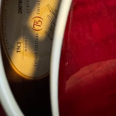 Taylor T5-C1 Custom Maple 2007 - Translucent Red image 10