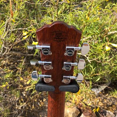 Washburn WCG80SCEG-L WCG80 Comfort Series Grand Auditorium Cutaway Acoustic Electric Guitar w/ Case image 15