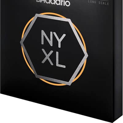 D'Addario NYXL50105 Nickel Wound Bass Guitar Strings, Medium, 50-105, Long Scale image 1