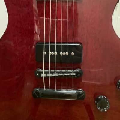 Washburn P290 1997 MIK Transparent Red Electric Guitar image 5