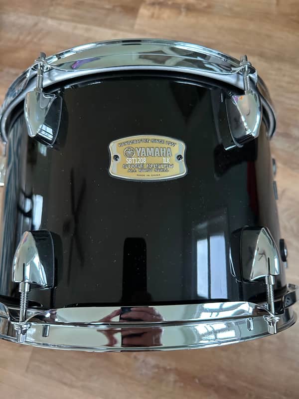 Yamaha SBT1208 Stage Custom Birch 12x8" Tom - Raven Black image 1