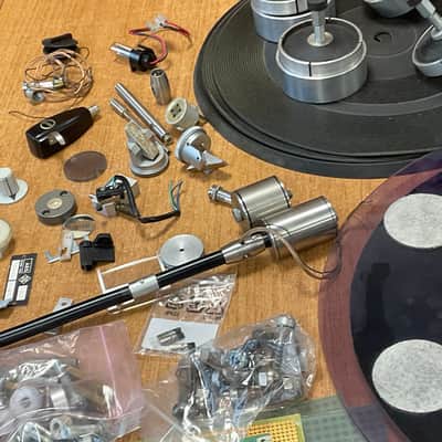 Telefunken PS 81 DD turntable  ( EMT ) lotto parts original image 11