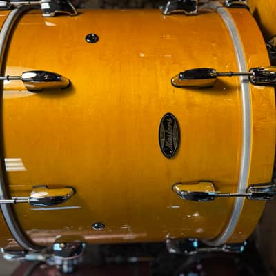 Pearl Masters Maple/Gum Drum Set - 10/12/14/16/22 - 14x7 Free Floater SD image 3