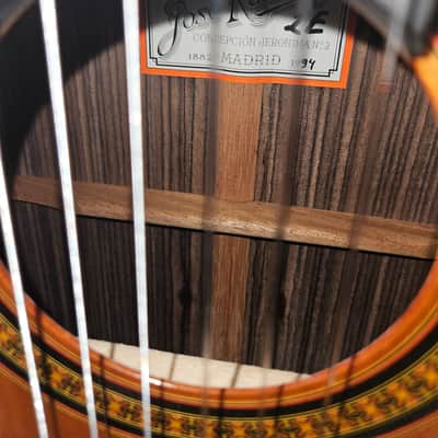 Jose Ramirez 2E Classical 1994 Cedar Top Rosewood B/S, Hard Case image 7