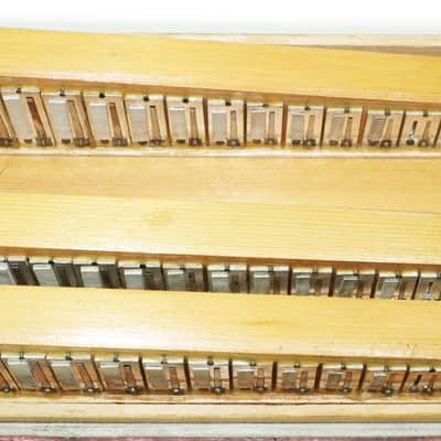 Russian Bayan Tulskiy, 3 Row Tula Chromatic Button Accordion, Vintage Music Box B System, New Straps and Soft Case, 2746 image 10
