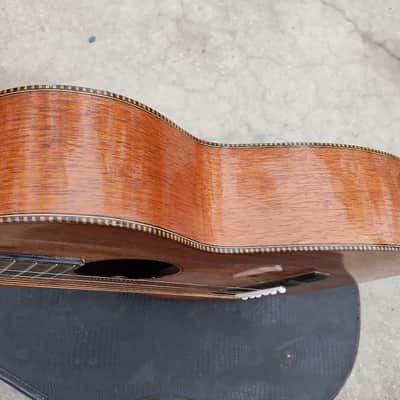 Vintage 1920's Supertone All Mahogany Parlor Guitar - Very Rare!  Gorgeous! image 6