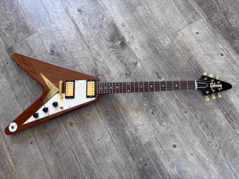 2014 Gibson Custom Shop Mahogany 1959 Flying V - Walnut
