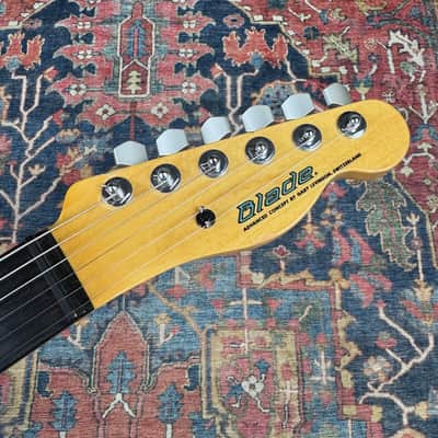 Levinson Delta Thinline Telecaster Style Ash w/VSC Active EQ - 1990's image 2