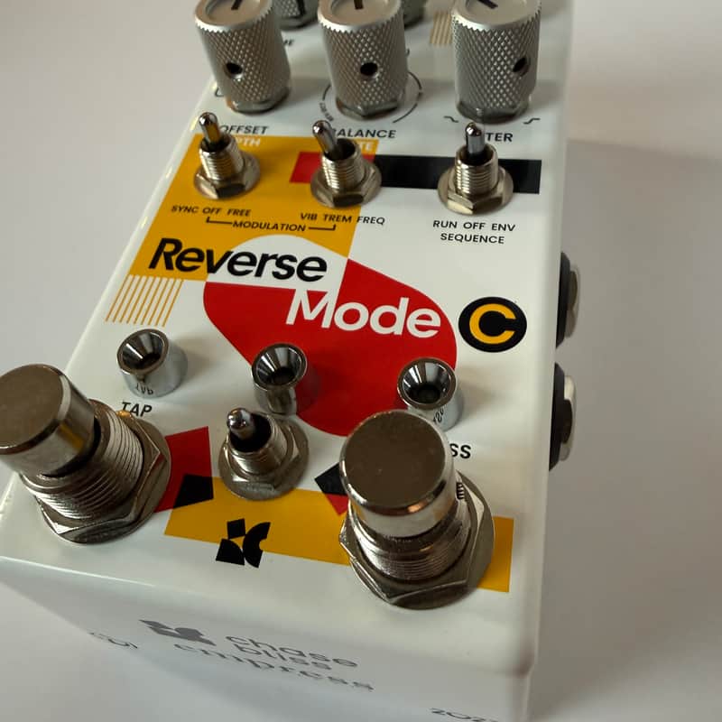 Chase Bliss Audio Reverse Mode C original White Edition as New in Box No. 369 image 1