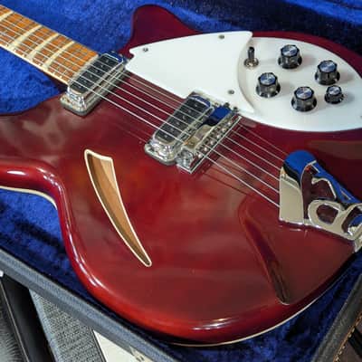 Rickenbacker 360 1970 - Burgundyglo image 4