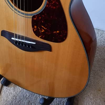 YAMAHA FS 700S SOLID SPRUCE TOP GUITAR image 18