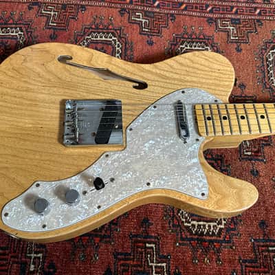 Fender Custom Shop '69 Telecaster Thinline Journeyman Relic 2023 Natural image 4