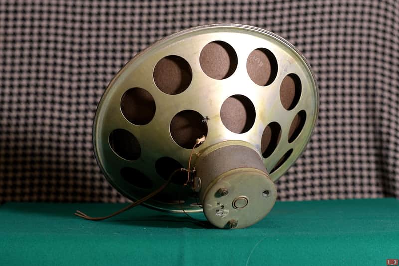 (I) 1953 Philips / Norelco 9762M full-range AlNiCo speaker | 12inch, 7ohm, 20W image 1