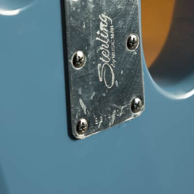 Sterling RAY4LH SUB Series StingRay Bass - Chopper Blue - Left-Handed image 8