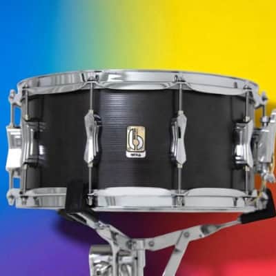 British Drum Co. TAL-14-65-SN Nicko McBrain Talisman Series Steel Snare. 6.5" x 14" image 1